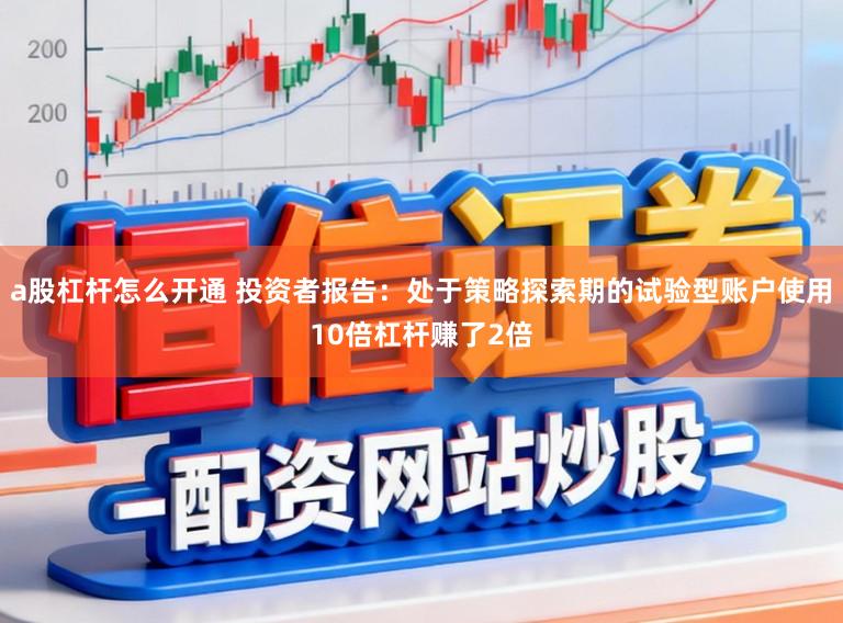 a股杠杆怎么开通 投资者报告:处于策略探索期的试验型账户使用10倍杠杆赚了2倍